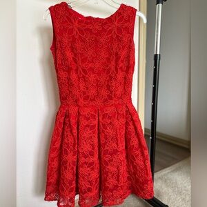 Bella Potemkina Red dress A line